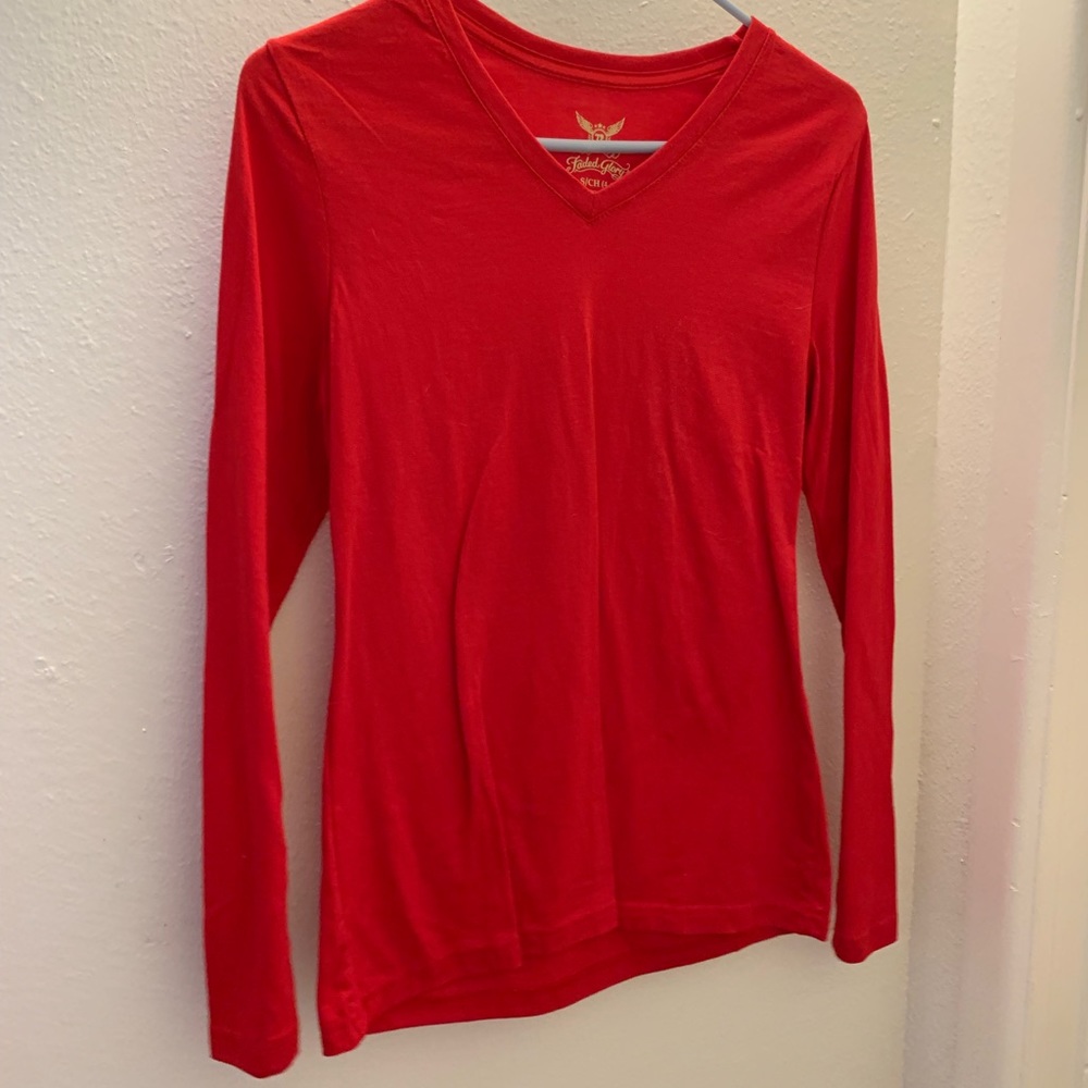 Red long sleeve